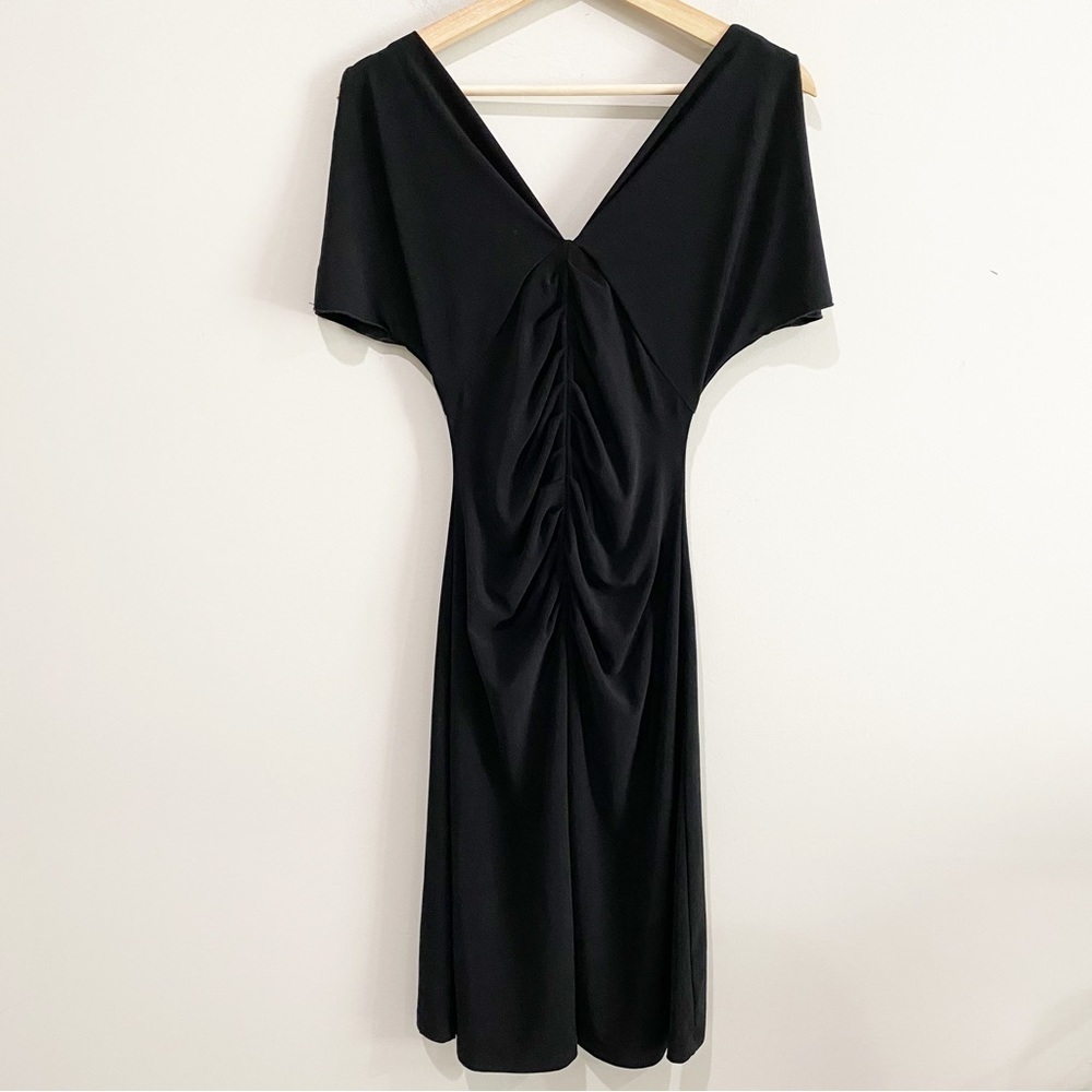 WHBM Little Black Dress Jersey Knit Formal Cocktail Comfort Flattering Size XS